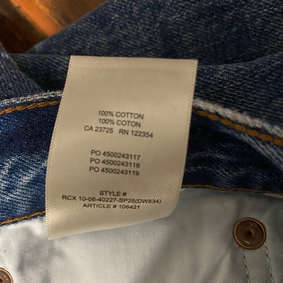 Aritzia Denim Forum Wide Leg Jeans - Picture 4 of 9